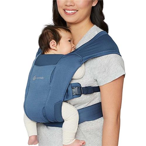 Ergobaby - Porte-bébé - Embrace tissu Mesh Bleu – GreenKids