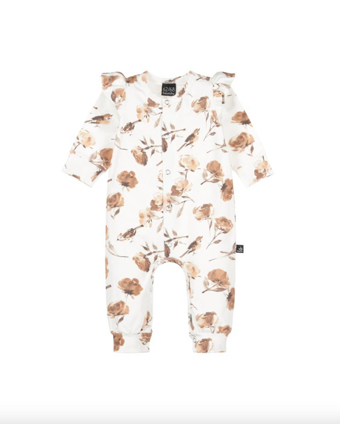 Babystyling - Pyjama sans pied "grandes roses"