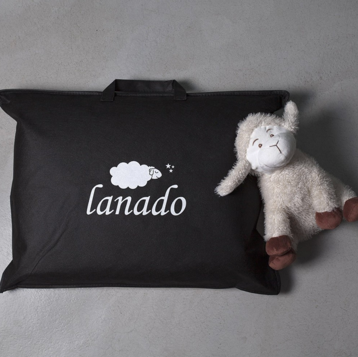 Lanado - Couette en Laine pour Lit de Bébé