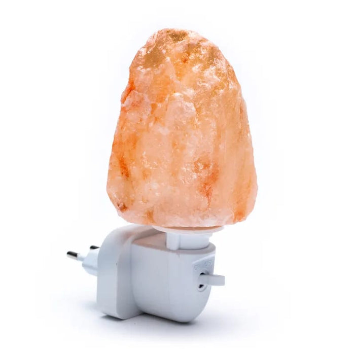 Veilleuse - En pierre de sel "orange"
