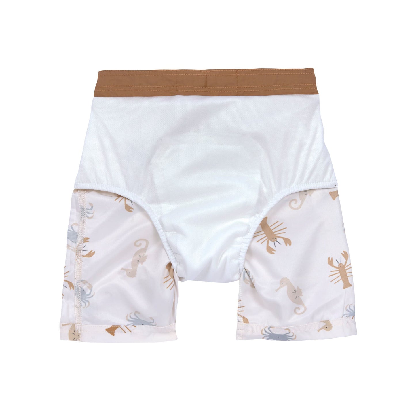 Lassig - Maillot short - Garçon "Animaux de la mer/blanc cassé"