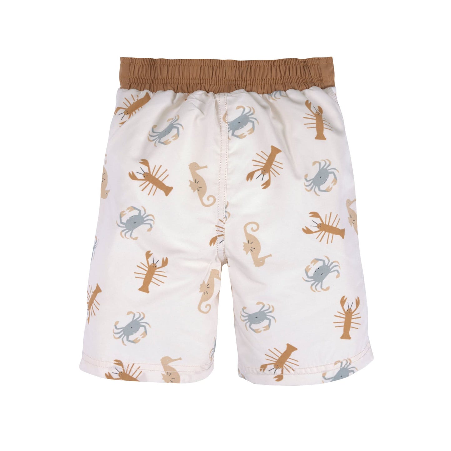 Lassig - Maillot short - Garçon "Animaux de la mer/blanc cassé"