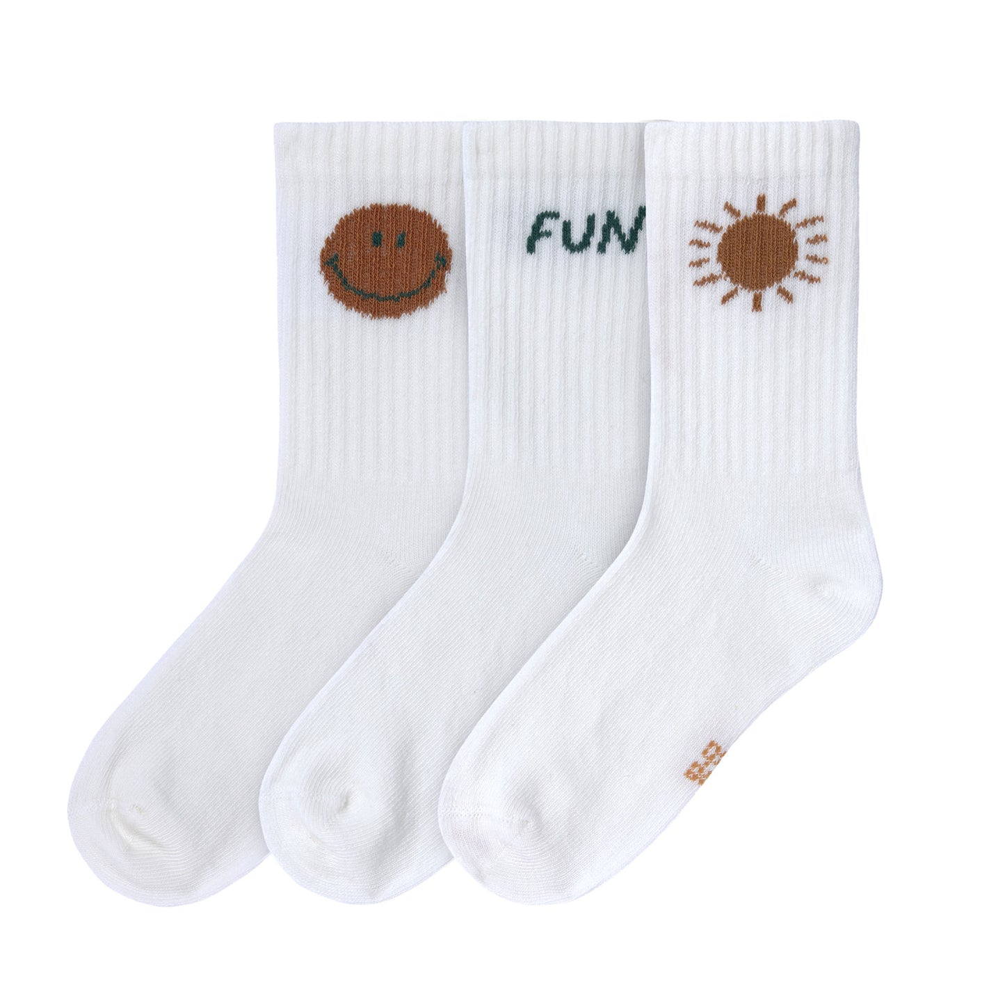 Lassig - Chaussettes de tennis enfants (3 pcs)  "Little Gang"