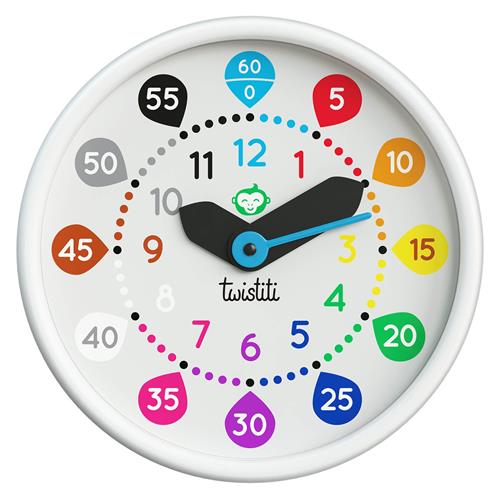 Twistiti l'horloge pour apprendre à lire l'heure