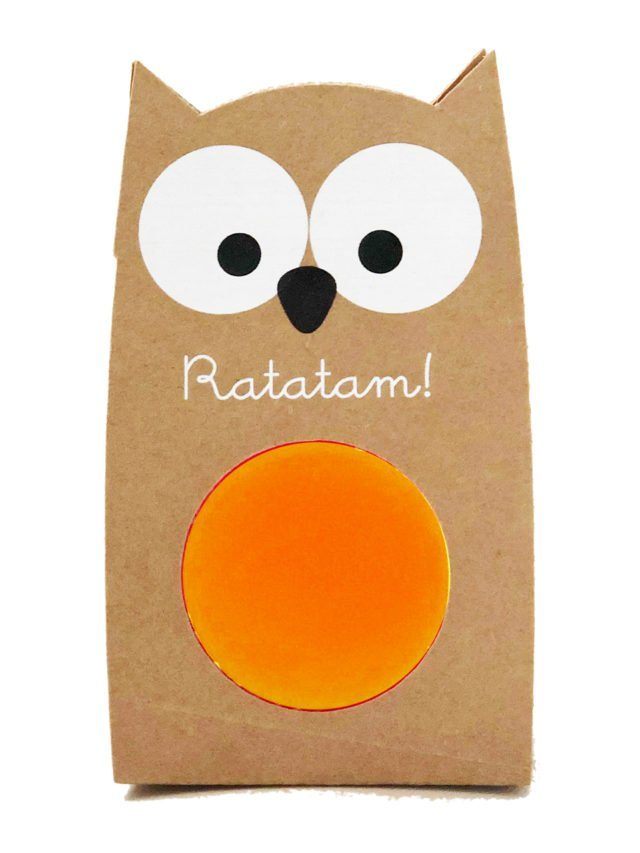 Ratatam - Balle rebondissante Hibou qui brille dans la nuit