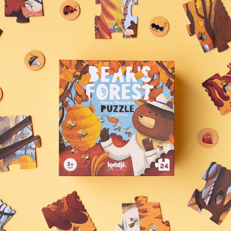 Londji - Puzzles / jeux "Bear's Forest"