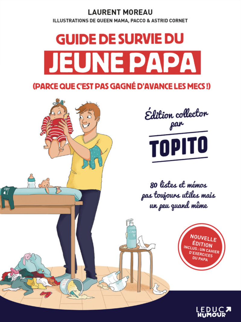 Livre - GUIDE DE SURVIE DU JEUNE PAPA ILLUSTRE