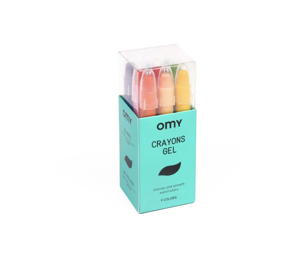Omy - 9 Crayons gel