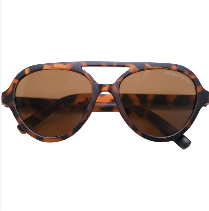 Grech & Co - Lunettes de soleil - Aviator " Tortoise"