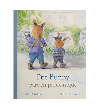 Livre - Ptit Bunny - Part en pique-nique