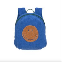 Lassig - Sac à dos crèche - Little Gang "Smile bleu"