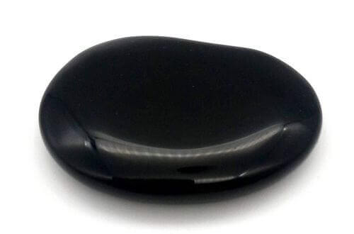 Pierre - Galet de lithothérapie "Obsidienne noire"