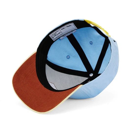 Hello hossy - Casquette - Mini water "Bleu/jaune"