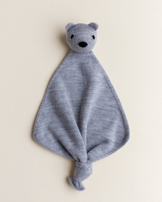 Hvid - Teddy tokki "Grey Melange"