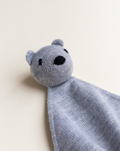 Hvid - Teddy tokki "Grey Melange"