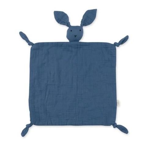 doudou lapin bleu