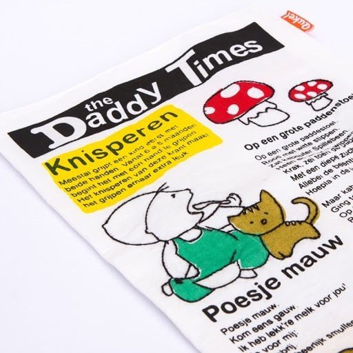 Daddy Times - Livre en tissus crépitant « français «