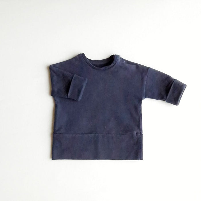 Pop'kidz - Vêtements évolutifs - T-shirts "Bleu marine"
